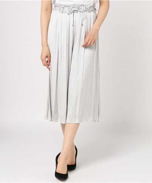 JILL by JILL STUART（ジルバイジルスチュアート）の「SATIN DRAPE PANTS（その他パンツ・レディース・ピンク/グレー/ピンク系その他/ブラウン・FREE）」の13枚目の写真