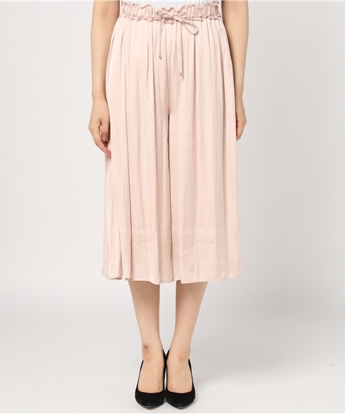 JILL by JILL STUART（ジルバイジルスチュアート）の「SATIN DRAPE PANTS（その他パンツ・レディース・ピンク/グレー/ピンク系その他/ブラウン・FREE）」の5枚目の写真
