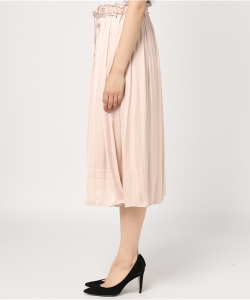 JILL by JILL STUART（ジルバイジルスチュアート）の「SATIN DRAPE PANTS（その他パンツ・レディース・ピンク/グレー/ピンク系その他/ブラウン・FREE）」の6枚目の写真