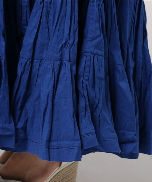 MARIHA（マリハ）の「MARIHA(マリハ） 草原の虹のドレス（ワンピース・レディース・カーキ/ブルー・36）」の3枚目の写真