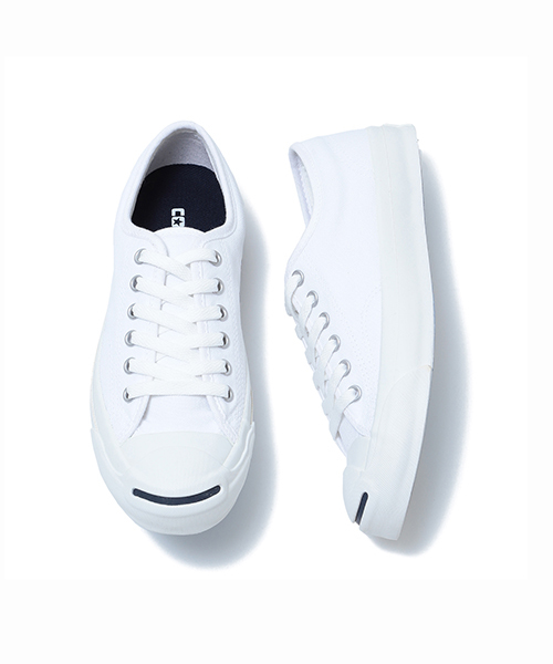 CONVERSE（コンバース）の「【予約】【FUDGE5月号掲載】CONVERSE / ジャックパーセル（スニーカー・レディース・ホワイト・23.5/24/24.5）」の12枚目の写真