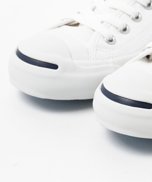 CONVERSE（コンバース）の「【予約】【FUDGE5月号掲載】CONVERSE / ジャックパーセル（スニーカー・レディース・ホワイト・23.5/24/24.5）」の2枚目の写真