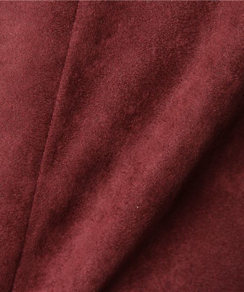 UNITED TOKYO（ユナイテッドトウキョウ）の「スエードレギュラーシャツ（シャツ/ブラウス・メンズ・ブラック/サックスブルー/バーガンディー・1/2/3）」の9枚目の写真