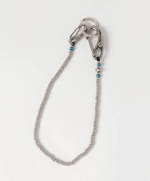 SunKu(サンク)の「39/サンク Wichard Wallet Strap SV PLATE BEADS ウォレットチェーン(ウォレットチェーン・メンズ・シルバー・FREE)」の3枚目の写真