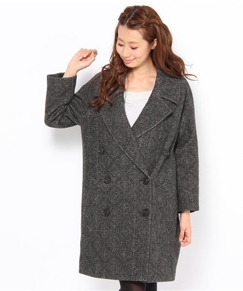 Another Edition（アナザーエディション）の「NYN W JQ ワイド CT（その他アウター・レディース・ダークグレー/ワインレッド・SMALL/MEDIUM）」の11枚目の写真