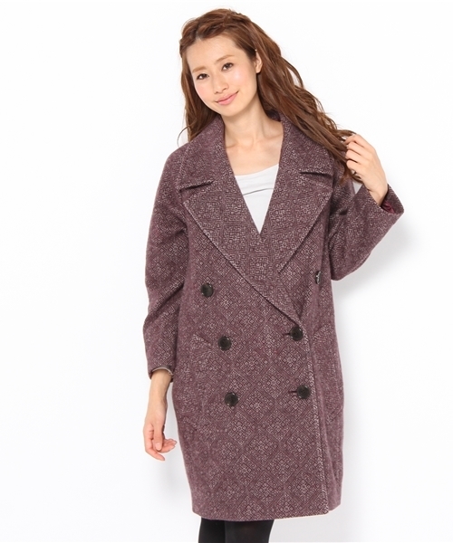 Another Edition（アナザーエディション）の「NYN W JQ ワイド CT（その他アウター・レディース・ダークグレー/ワインレッド・SMALL/MEDIUM）」の12枚目の写真