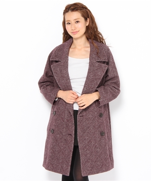 Another Edition（アナザーエディション）の「NYN W JQ ワイド CT（その他アウター・レディース・ダークグレー/ワインレッド・SMALL/MEDIUM）」の5枚目の写真