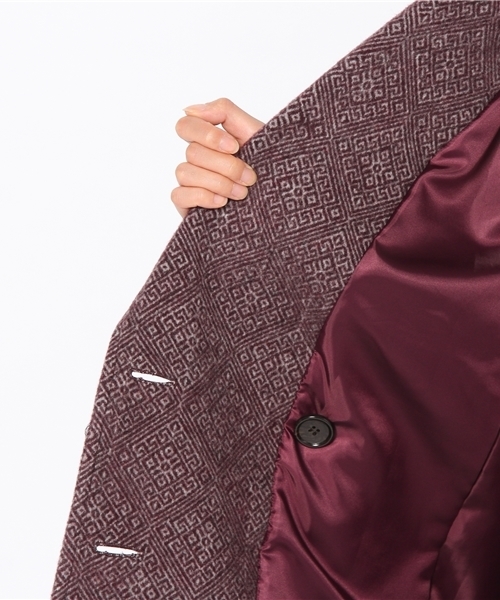 Another Edition（アナザーエディション）の「NYN W JQ ワイド CT（その他アウター・レディース・ダークグレー/ワインレッド・SMALL/MEDIUM）」の10枚目の写真