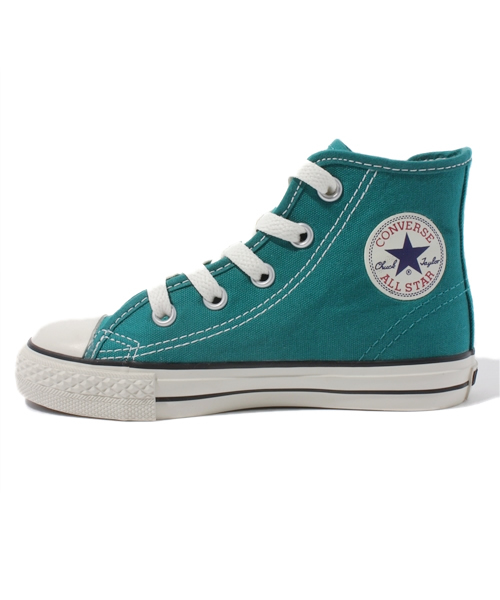 CONVERSE（コンバース）の「CHILD ALL STAR RZ HI/チャイルド オールスター RZ HI（スニーカー・キッズ・ターコイズブルー/イエロー・15cm/16cm/17cm/18cm/19cm/20cm/21cm/22cm）」の14枚目の写真