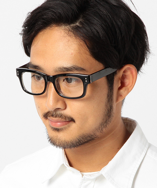 BEAMS（ビームス）の「BEAMS / オリジナル眼鏡 BASE（メガネ・メンズ・ブラック/ブラウン・ONE SIZE）」の2枚目の写真