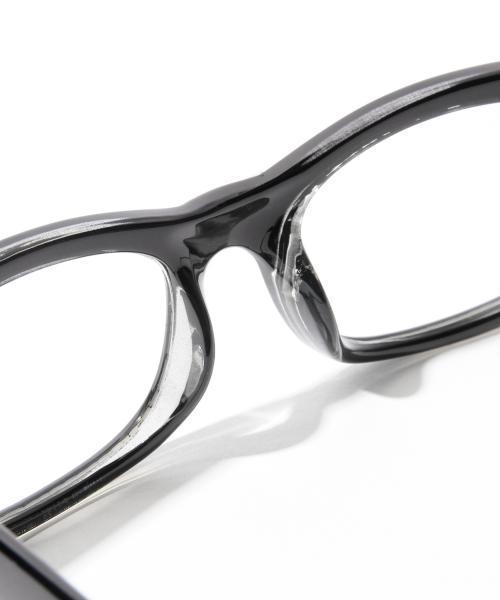 BEAMS（ビームス）の「BEAMS / オリジナル眼鏡 BASE（メガネ・メンズ・ブラック/ブラウン・ONE SIZE）」の8枚目の写真