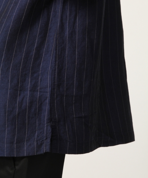 GLOBAL WORK（グローバルワーク）の「リネンオープンカラー半袖(ガラ)/790212（シャツ/ブラウス・メンズ・ブルー系その他7/ライトベージュ/その他1・X-LARGE/MEDIUM/LARGE/SMALL）」の13枚目の写真