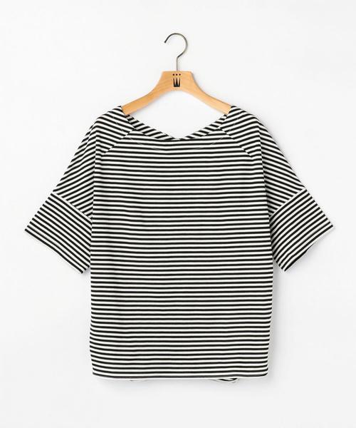 Tiara（ティアラ）の「後ろVボートネックカットソー（Tシャツ/カットソー・レディース・その他1/ホワイト/ブラック/その他2・FREE）」の18枚目の写真