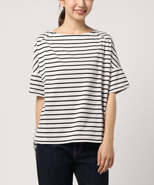 Tiara（ティアラ）の「後ろVボートネックカットソー（Tシャツ/カットソー・レディース・その他1/ホワイト/ブラック/その他2・FREE）」の20枚目の写真