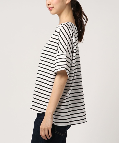 Tiara（ティアラ）の「後ろVボートネックカットソー（Tシャツ/カットソー・レディース・その他1/ホワイト/ブラック/その他2・FREE）」の21枚目の写真