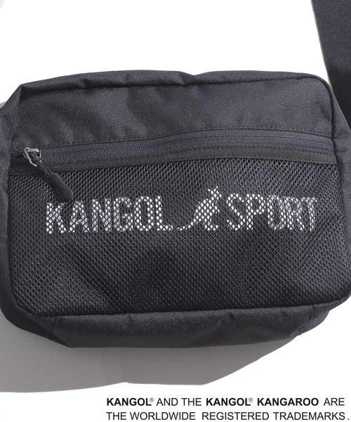 KANGOL（カンゴール）の「∴WEGO/KANGOL SPORT別注ショルダーバッグ（ショルダーバッグ・メンズ・ホワイト/その他1/ベージュ/トリコロール/ブラック・FREE）」の15枚目の写真