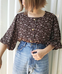 apres jour | スクエアネックバルーンブラウス【ZOZOTOWN限定アイテム】(シャツ/ブラウス)