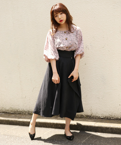 apres jour（アプレジュール）の「スクエアネックバルーンブラウス【ZOZOTOWN限定アイテム】（シャツ/ブラウス・レディース・ダークブラウン/ベージュ/ピンク・フリー）」の15枚目の写真