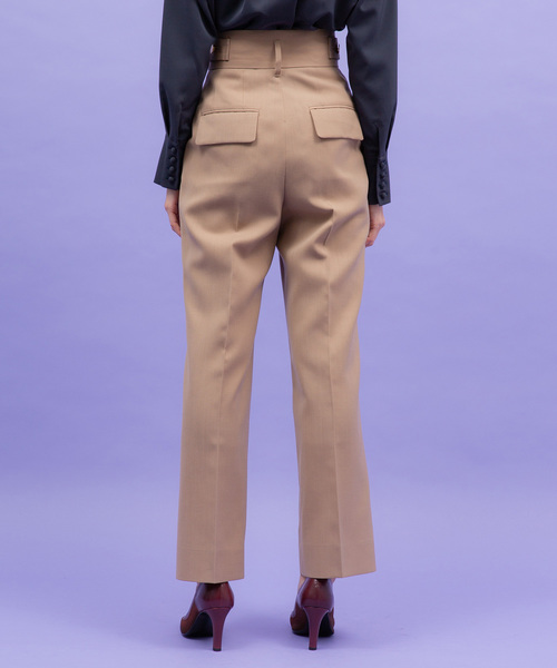 UNITED TOKYO（ユナイテッドトウキョウ）の「リボーンカコウストレートパンツ（その他パンツ・レディース・ブラック/ベージュ/グリーン・1/2）」の10枚目の写真