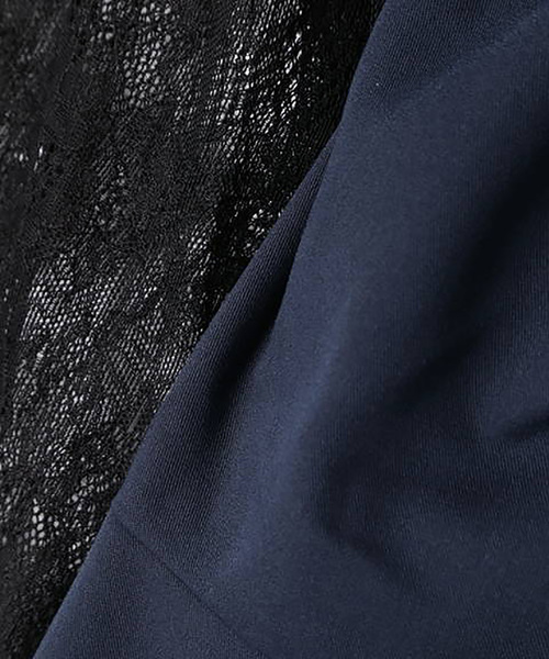 FREE'S MART（フリーズマート）の「◆レース×前リボンコンビネゾン（つなぎ/オールインワン・レディース・ブラック/ネイビー/グレー/グレー系その他/ブラック系その他・SMALL/MEDIUM）」の20枚目の写真