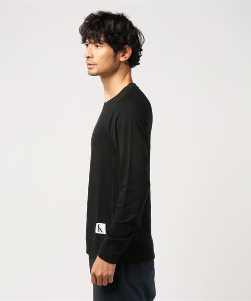 Calvin Klein Underwear(カルバンクラインアンダーウェア)の「MONOGRAM ロングスリーブ スウェット(スウェット・メンズ・ブラック/グレー・L/M/S/XL)」の3枚目の写真