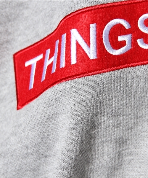 WEGO（ウィゴー）の「WEGO/ワッペンBOXロゴプルパーカー（パーカー・メンズ・ブラック/杢グレー/ブルー/ネイビー/ワイン・MEDIUM/LARGE）」の11枚目の写真