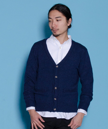Anoutcommune | ANOUTCOMMUNE : Lamb's wool V Cardigan(ニット/セーター)