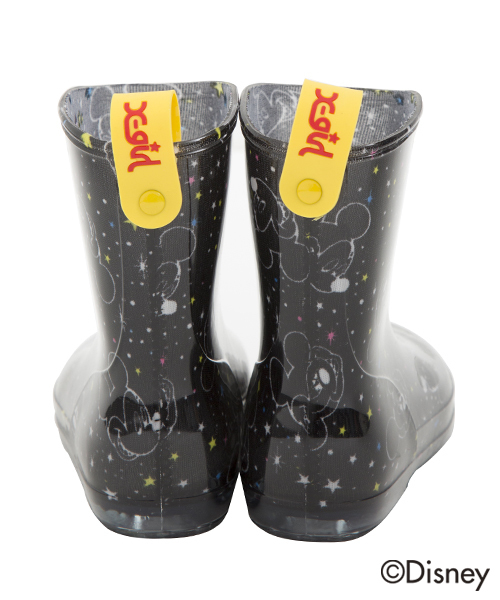 X-girl Stages（エックスガールステージス）の「【Disney（ディズニー）】 “MICKEY” RAIN BOOTS（レインシューズ・キッズ・ブラック・14cm/20cm/16cm/18cm/21cm/19cm/17cm/15cm）」の8枚目の写真