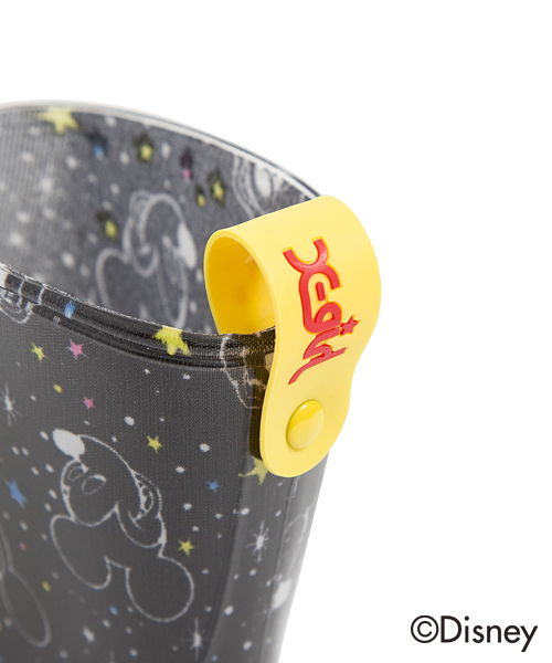 X-girl Stages（エックスガールステージス）の「【Disney（ディズニー）】 “MICKEY” RAIN BOOTS（レインシューズ・キッズ・ブラック・14cm/20cm/16cm/18cm/21cm/19cm/17cm/15cm）」の7枚目の写真