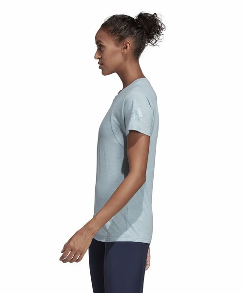 adidas（アディダス）の「アディダス W ID ウィナーズCN- Tシャツ（Tシャツ/カットソー・レディース・ホワイト/ブラック/ブルー・M/L/XL/S）」の4枚目の写真