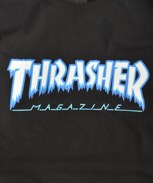 THRASHER（スラッシャー）の「THRASHER/スラッシャー HOMETOWN ICE L/S T-SHIRT（Tシャツ/カットソー・メンズ・ホワイト/ブラック/グレー・M/L/XL）」の7枚目の写真
