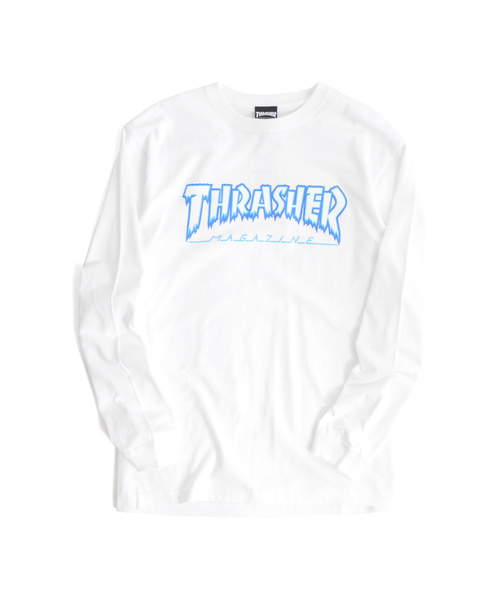 THRASHER（スラッシャー）の「THRASHER/スラッシャー HOMETOWN ICE L/S T-SHIRT（Tシャツ/カットソー・メンズ・ホワイト/ブラック/グレー・M/L/XL）」の11枚目の写真