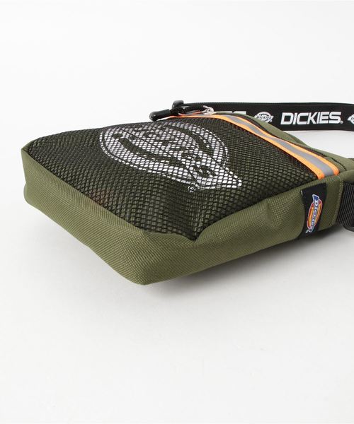 Dickies（ディッキーズ）の「Dickies/ディッキーズ リフレクターテープ ミニショルダーバッグ / ポーチ（ショルダーバッグ・メンズ・ブラック/ベージュ/ネイビー/カーキ・FREE）」の6枚目の写真