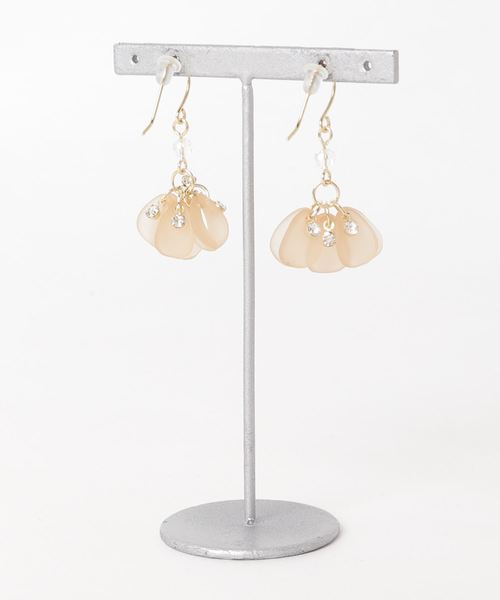 dictionary(ディクショナリー)の「【dictionary / ディクショナリー】 サマー デザイン ピアス(ピアス(両耳用)・レディース・ホワイト/オフホワイト/サックスブルー/ゴールド/ライトブラウン・FREE)」の6枚目の写真