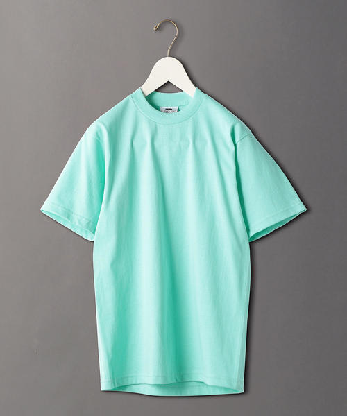 6(ロク)の「<PRO CLUB>CREW NECK HEAVY T-SHIRT/Tシャツ(Tシャツ/カットソー・レディース・ライトブルー/ホワイト/ベージュ/ブラウン/ダークグリーン・SMALL/MEDIUM)」の1枚目の写真