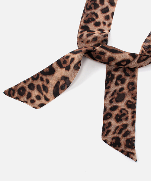 AZUL by moussy（アズールバイマウジー）の「SCARF NECKLACE/スカーフネックレス（ネックレス・レディース・ブラウン系その他/ベージュ系その他・FREE）」の12枚目の写真