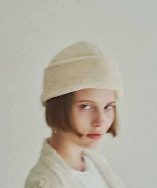 CONTROL FREAK（コントロールフリーク）の「Control Freak（コントロールフリーク）ボアワッチ（ニットキャップ/ビーニー・レディース・ベージュ/カーキ/アイボリー/ベージュ系その他・FREE）」の10枚目の写真