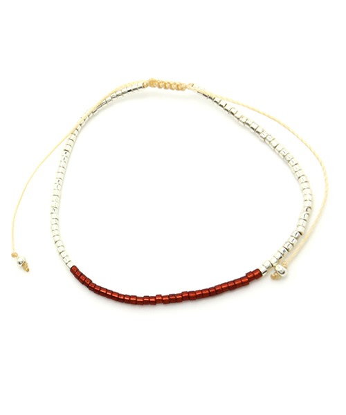 Columbia(コロンビア)の「Guanabana: コロンビア/ビーズブレスレット(ブレスレット・メンズ・レッド/ワイン/グリーン/ブルー/シルバー/ゴールド・ONE SIZE)」の1枚目の写真