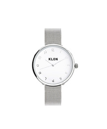 KLON（クローン）の「KLON MOCK NUMBER -SILVER MESH- Ver.SILVER 33mm（アナログ腕時計）」