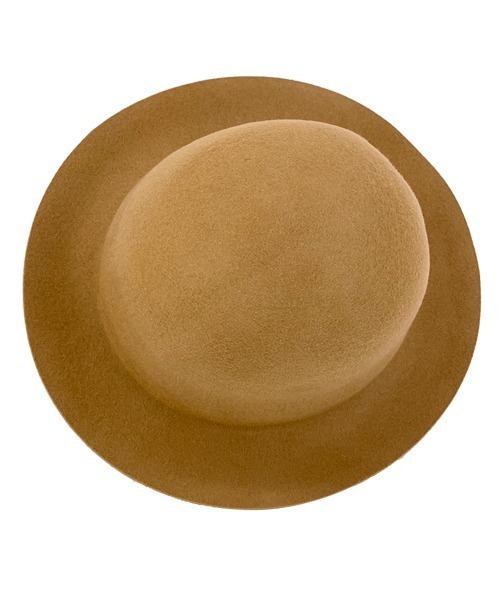 polcadot（ポルカドット）の「[Ruben]POCKETABLE BOWLER HAT/フェルトポケッタブルボーラー（ハット・メンズ・ブラック/ブラウン/グレー/キャメル・FREE）」の13枚目の写真