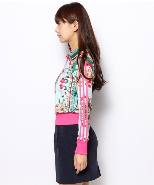 【美品】adidas Originals × FARM BORBOFLOR adidas X The Farm Company Borboflor Jacket in Floral Print