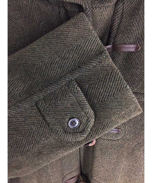 ブランド古着】英国製 ヘリンボーン ダッフルコート（ダッフルコート