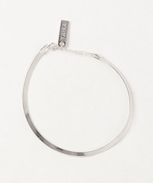 YArKA（ヤーカ）の「【YArKA/ヤーカ】silver925 flat chain anklet[SNK]/フラットチェーンアンクレット シルバー925（アンクレット・メンズ・シルバー・FREE）」の3枚目の写真