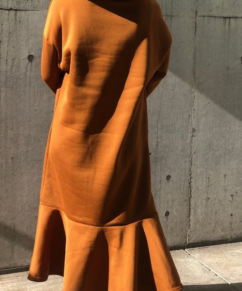 PARKS TOKYO SELECT(パークストウキョウセレクト)の「裏起毛 スウェットロングワンピース(ワンピース・レディース・チャコールグレー/ライトグレー/ブラック/キャメル・FREE)」の19枚目の写真