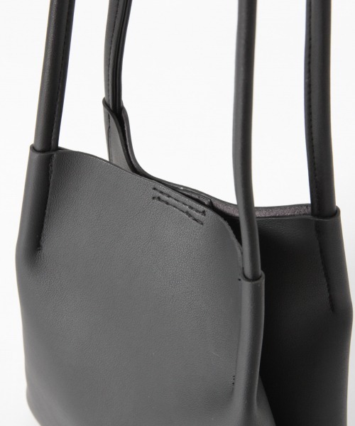 LOWRYS FARM（ローリーズファーム）の「ＦＬミニトートＢＡＧ　864744（トートバッグ・レディース・ブラック/アイボリー/ベージュ・FREE）」の6枚目の写真