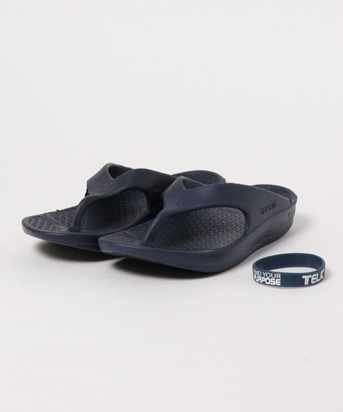 RUGGEDWORKS(ラゲッドワークス)の「TELIC FLIP FLOP 100(サンダル・キッズ・レッド/ピンク/ブラウン/ネイビー/イエロー×グリーン/ターコイズブルー/パープル・S/ML/L/3XS/2XS/XL/XXS/M/XS)」の3枚目の写真