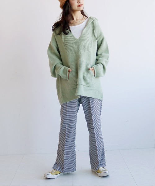 SLOBE citron.（スローブシトロン）の「SLOBE citron. メキパニットプルオーバー◆（ニット/セーター・レディース・ベージュ/グリーン/パープル・FREE）」の20枚目の写真