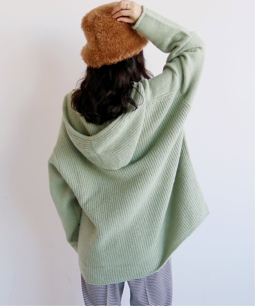 SLOBE citron.（スローブシトロン）の「SLOBE citron. メキパニットプルオーバー◆（ニット/セーター・レディース・ベージュ/グリーン/パープル・FREE）」の16枚目の写真