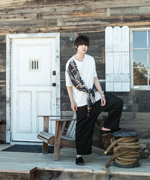glamb グラム 再構築 パッチワーク 長袖Tシャツ ロンT ガウディアギー glamb グラム 再構築 パッチワーク 長袖Tシャツ ロンT