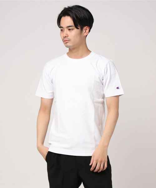 Champion（チャンピオン）の「チャンピオン RW T-SHIRT（Tシャツ/カットソー・メンズ・ホワイト/ブラック・M/L/S/XL）」の2枚目の写真